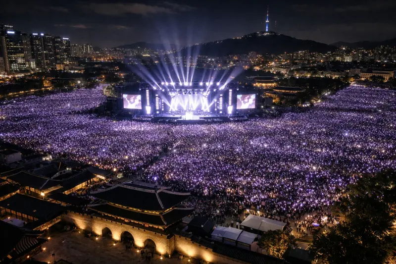 260,000 Fans Shut Down Seoul — BTS Arirang Comeback Rewrites K-Pop History
