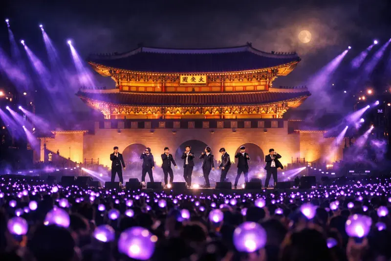 "Purple Gwanghwamun" — BTS Returns After 1,250 Days in First-Ever K-Pop Concert at Historic Palace Gate