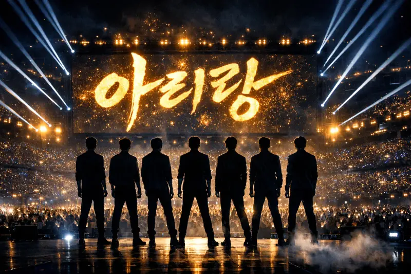 BTS ARIRANG World Tour sold out 41 stadiums, 2.4 million tickets — compared to Taylor Swift's Eras Tour record