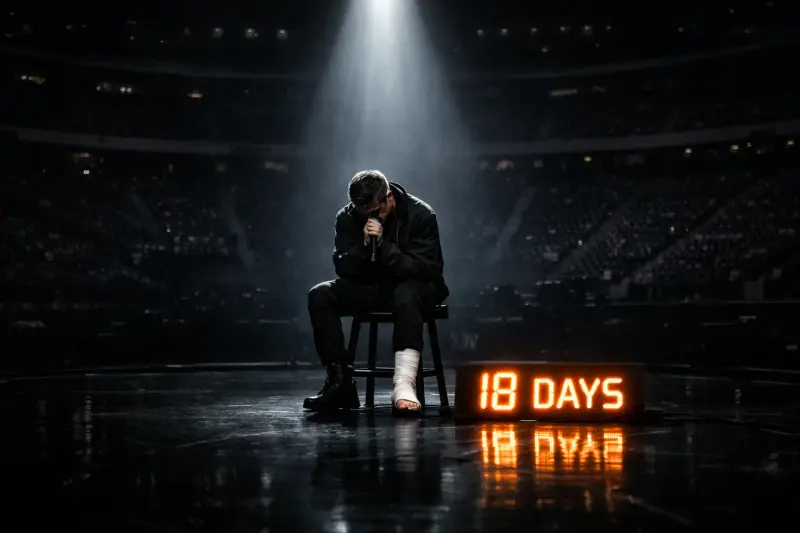 RM Needs 2 Weeks in a Cast. The ARIRANG World Tour Starts in 18 Days.